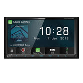 Kenwood DNX7190DABS - 7"  CarPlay Android Auto Bluetooth DAB GPS Stereo